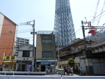 Tokyo Sky Tree and old structures
